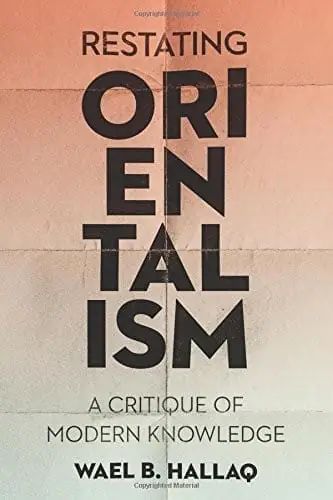 Cover of Restating Orientalism