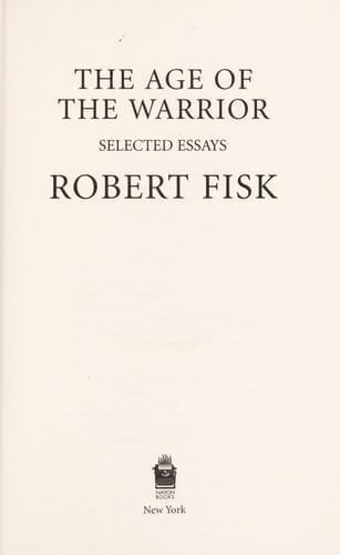 Cover of The Age of the Warrior