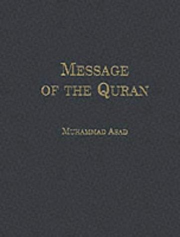 Cover of The Message of the Qur'an