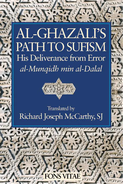 Cover of The Path to Sufism (Deliverance from Error)