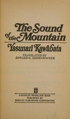 Cover of The Sound of the Mountain